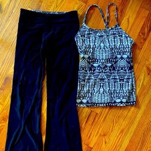 Lululemon pants and top